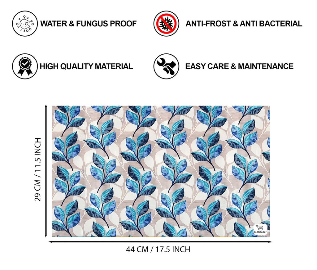 COMBO SET OFFER (  FRIDGE TOP COVER 1 Piece + 6 PCS MUTIPURPOSE MAT +2PCS FRIDGE HANDLE COVER FREE