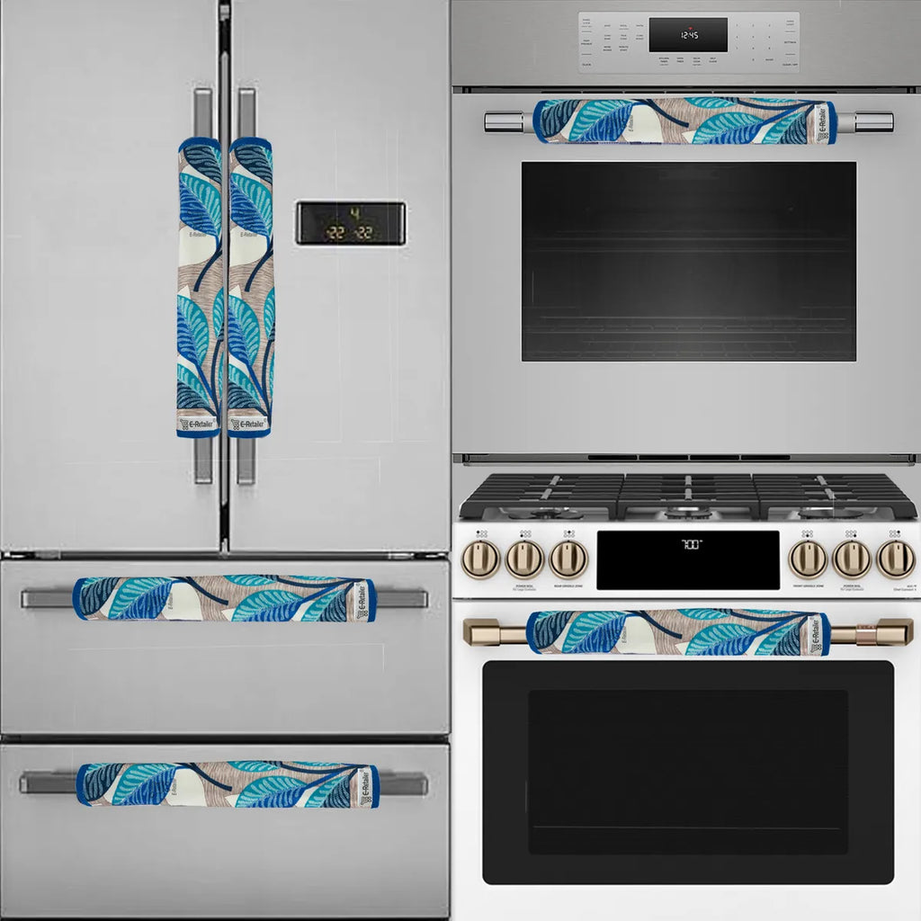 COMBO SET OFFER (  FRIDGE TOP COVER 1 Piece + 6 PCS MUTIPURPOSE MAT +2PCS FRIDGE HANDLE COVER FREE