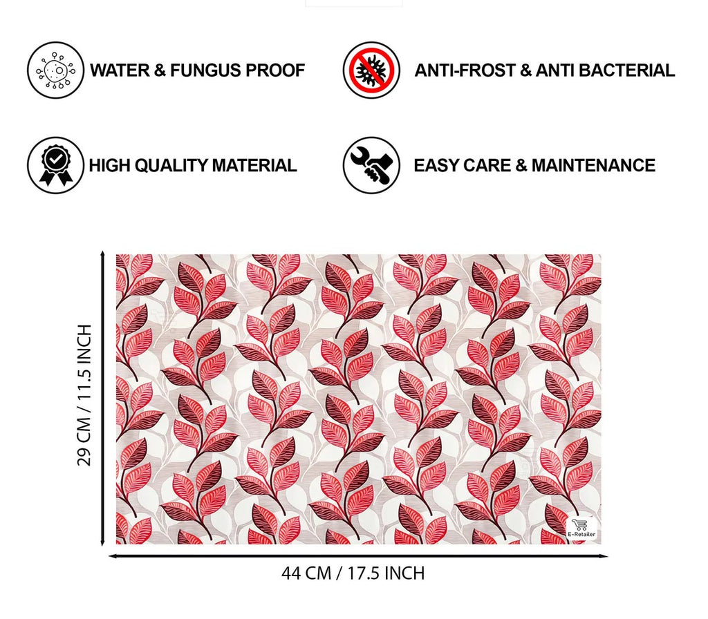 COMBO SET OFFER 103 (  FRIDGE TOP COVER 1 Piece + 6 PCS MUTIPURPOSE MAT +2PCS FRIDGE HANDLE COVER FREE