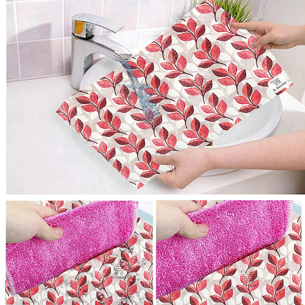 COMBO SET OFFER 103 (  FRIDGE TOP COVER 1 Piece + 6 PCS MUTIPURPOSE MAT +2PCS FRIDGE HANDLE COVER FREE