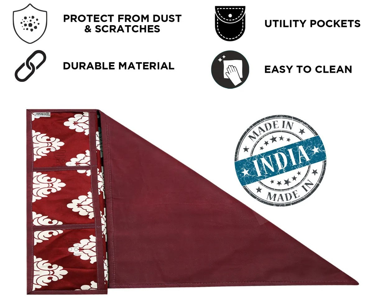 COMBO SET OFFER 112 (  FRIDGE TOP COVER 1 Piece + 6 PCS MUTIPURPOSE MAT +2PCS FRIDGE HANDLE COVER)