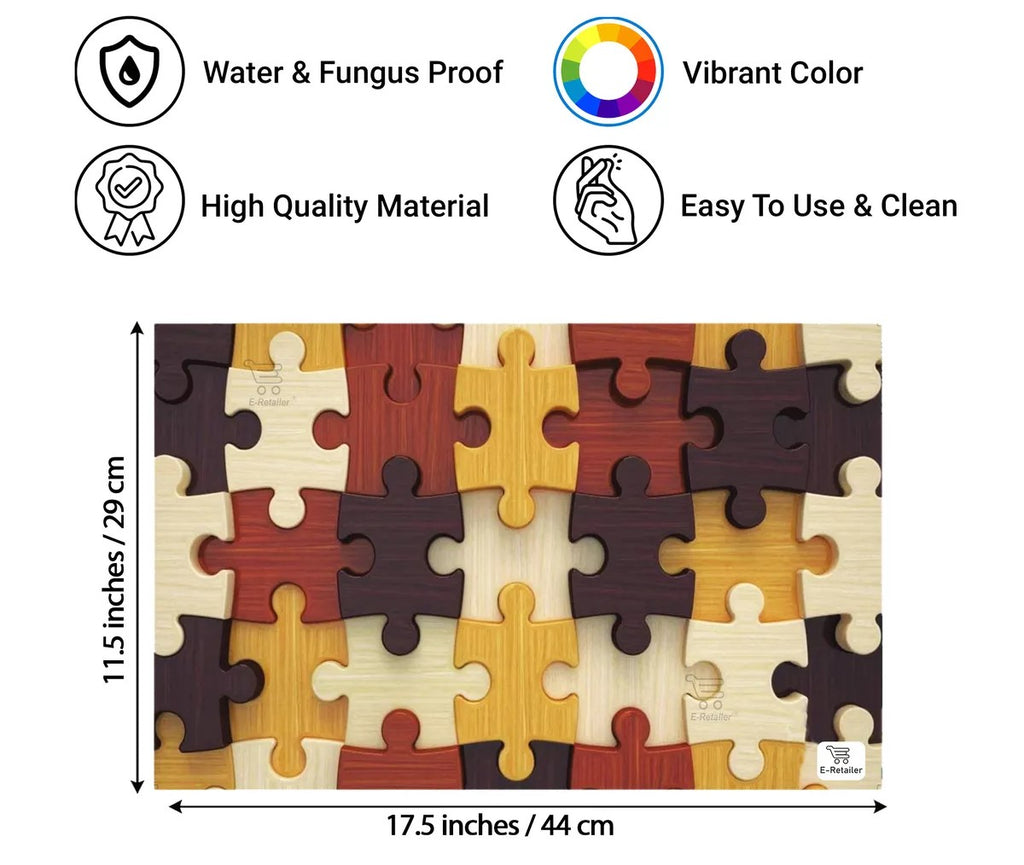 COMBO SET OFFER 114 (  FRIDGE TOP COVER 1 Piece + 6 PCS MUTIPURPOSE MAT +2PCS FRIDGE HANDLE COVER)